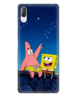 Чохол для Sony Xperia L3 з картинкою «Губка Боб та Патрік вночі» Чохол для Sony Xperia L3 з картинкою «Губка Боб та Патрік вночі»