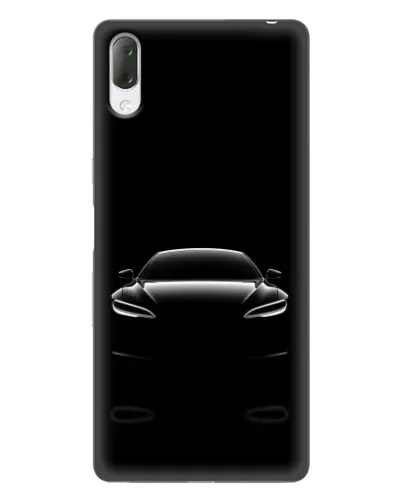 Чехол для Sony Xperia L3 с картинкой «Силуэт Tesla Night» Чехол для Sony Xperia L3 с картинкой «Силуэт Tesla Night»