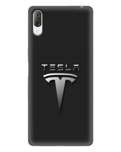 Чехол для Sony Xperia L3 с картинкой «Стальной логотип Tesla» Чехол для Sony Xperia L3 с картинкой «Стальной логотип Tesla»