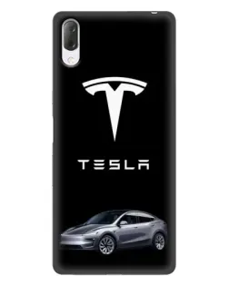Чехол для Sony Xperia L3 с картинкой «Tesla Model Y» Чехол для Sony Xperia L3 с картинкой «Tesla Model Y»
