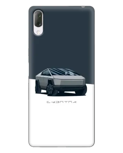 Чехол для Sony Xperia L3 с картинкой «Серебристый Cybertruck Tesla» Чехол для Sony Xperia L3 с картинкой «Серебристый Cybertruck Tesla»