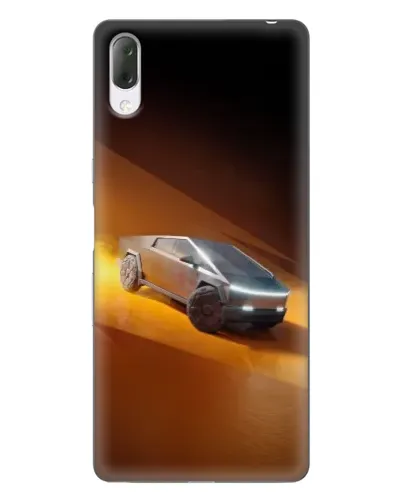 Чехол для Sony Xperia L3 с картинкой «Cybertruck в пустыне» Чехол для Sony Xperia L3 с картинкой «Cybertruck в пустыне»