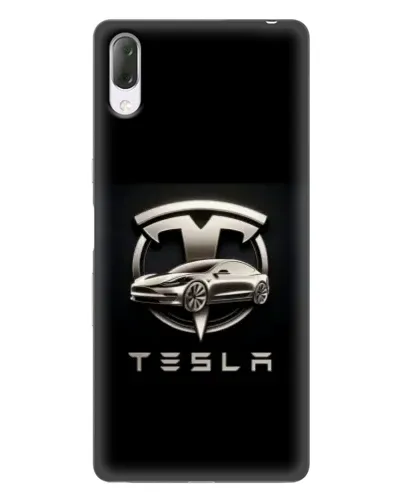 Чехол для Sony Xperia L3 с картинкой «Tesla — серебристое авто» Чехол для Sony Xperia L3 с картинкой «Tesla — серебристое авто»