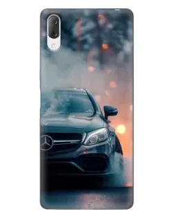 Чохол для Sony Xperia L3 з картинкою «Mercedes — нічне місто»
