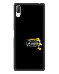 Чехол для Sony Xperia L3 с картинкой «Mercedes — ретро стиль»