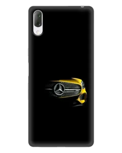 Чехол для Sony Xperia L3 с картинкой «Mercedes — ретро стиль»
