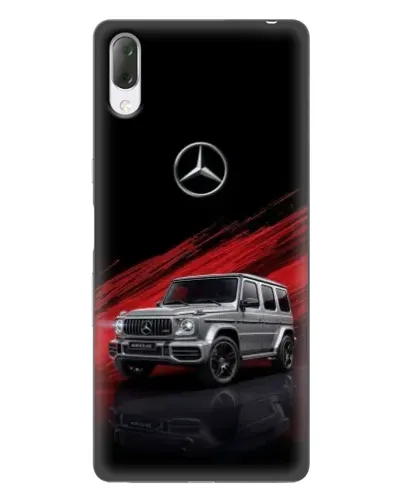 Чехол для Sony Xperia L3 с картинкой «Mercedes G-Class красный»