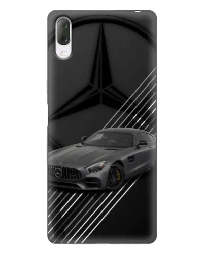 Чехол для Sony Xperia L3 с картинкой «Mercedes AMG — графика»