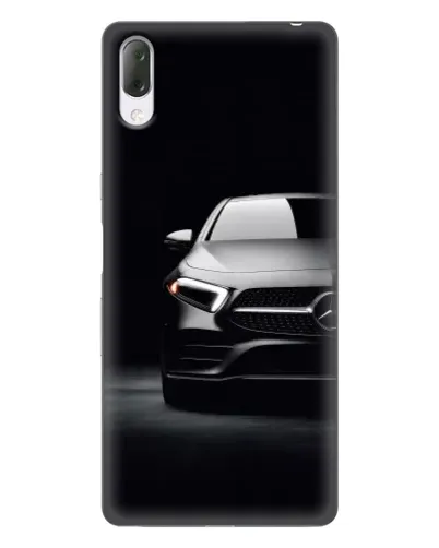 Чехол для Sony Xperia L3 с картинкой «Свет фар Mercedes»
