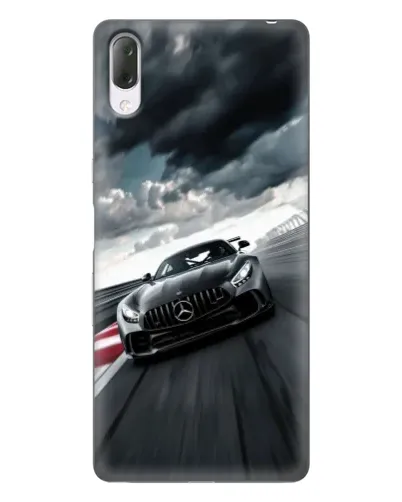 Чехол для Sony Xperia L3 с картинкой «Гоночный Mercedes AMG»