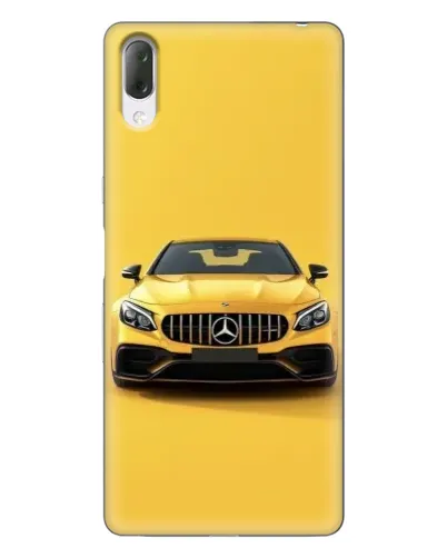 Чехол для Sony Xperia L3 с картинкой «Желтый Mercedes GT»