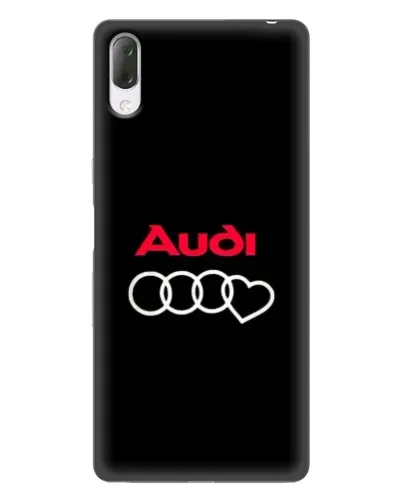 Чехол для Sony Xperia L3 с картинкой «Логотип Audi Heart»