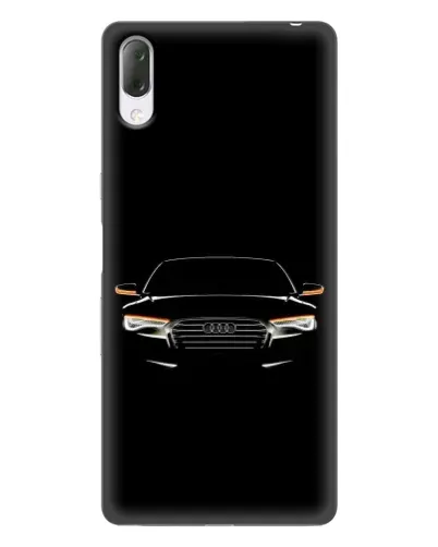 Чехол для Sony Xperia L3 с картинкой «Audi — ночной контур»