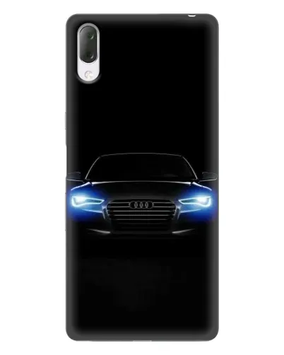 Чехол для Sony Xperia L3 с картинкой «Audi в неоне»