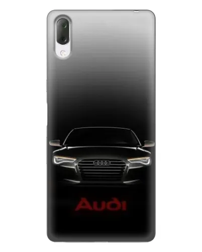 Чехол для Sony Xperia L3 с картинкой «Audi — градиентный контур»