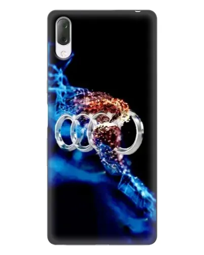 Чехол для Sony Xperia L3 с картинкой «Энергия лого Audi»