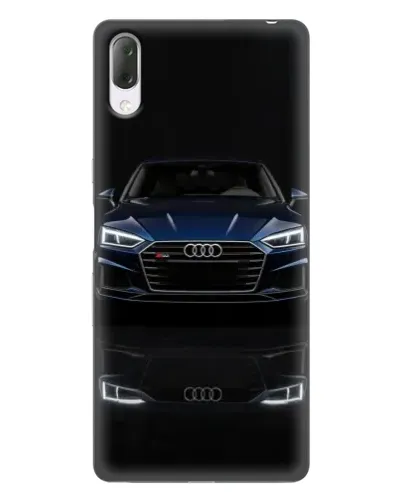 Чехол для Sony Xperia L3 с картинкой «Audi — ночное отражение»