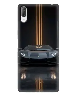 Чехол для Sony Xperia L3 с картинкой «Lamborghini золотые линии» Чехол для Sony Xperia L3 с картинкой «Lamborghini золотые линии»