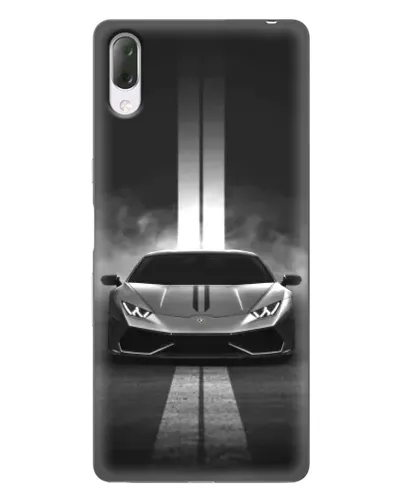 Чехол для Sony Xperia L3 с картинкой «Lamborghini симметрия дорог»
