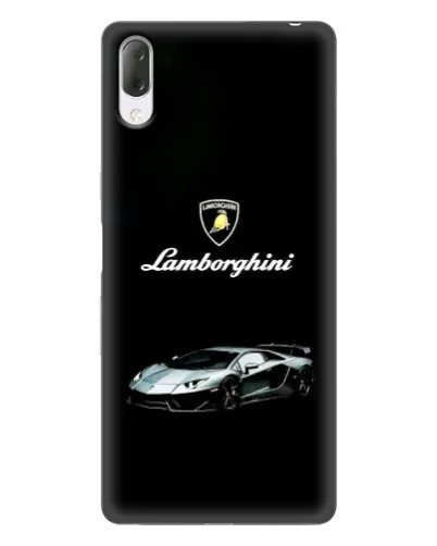 Чехол для Sony Xperia L3 с картинкой «Логотип Lamborghini классика»
