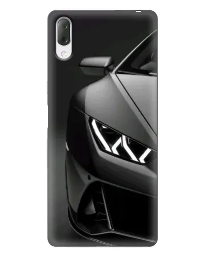 Чехол для Sony Xperia L3 с картинкой «Lamborghini фары детализация»