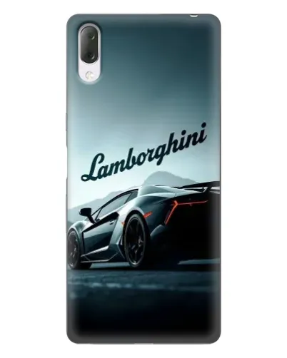 Чехол для Sony Xperia L3 с картинкой «Классическая надпись Lamborghini»