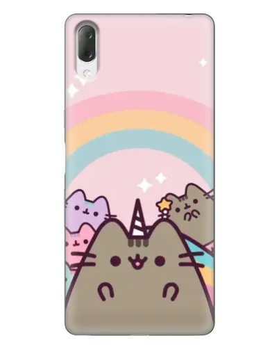 Чехол для Sony Xperia L3 с картинкой «Единорог Pusheen» Чехол для Sony Xperia L3 с картинкой «Единорог Pusheen»