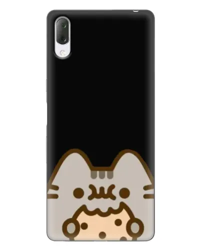 Чехол для Sony Xperia L3 с картинкой «Пушин на черном» Чехол для Sony Xperia L3 с картинкой «Пушин на черном»