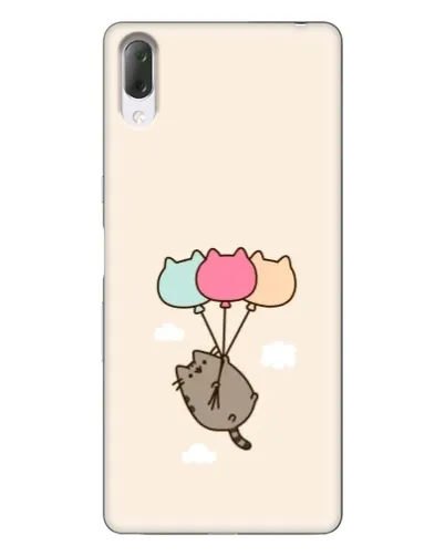 Чехол для Sony Xperia L3 с картинкой «Пушин на шариках» Чехол для Sony Xperia L3 с картинкой «Пушин на шариках»