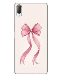 Чехол для Sony Xperia L3 с картинкой «Розовый бант»