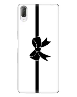 Чехол для Sony Xperia L3 с картинкой «Вертикальный бант»
