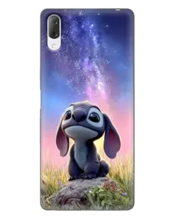 Чехол для Sony Xperia L3 с картинкой «Стич на рассвете»