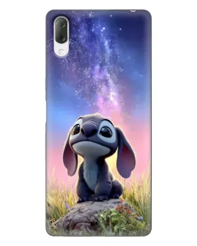 Чехол для Sony Xperia L3 с картинкой «Стич на рассвете»