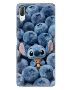 Чехол для Sony Xperia L3 с картинкой «Стич и голубика»