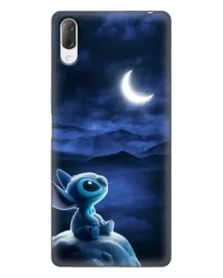 Чехол для Sony Xperia L3 с картинкой «Лунная ночь Стича»