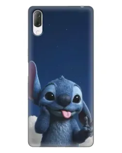 Чехол для Sony Xperia L3 с картинкой «Стич в облаках»