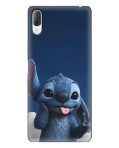 Чехол для Sony Xperia L3 с картинкой «Стич в облаках»