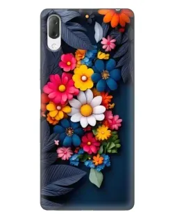 Чехол для Sony Xperia L3 с картинкой «Цветочная феерия»