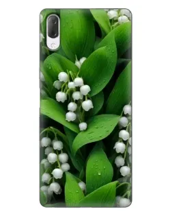 Чехол для Sony Xperia L3 с картинкой «Ландыши в зелени»