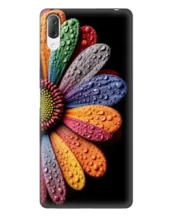 Чехол для Sony Xperia L3 с картинкой «Радужный цветок»