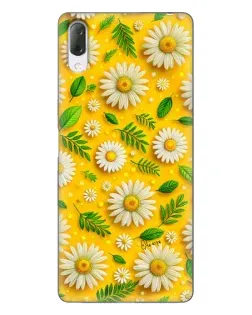 Чехол для Sony Xperia L3 с картинкой «Ромашковое солнце»