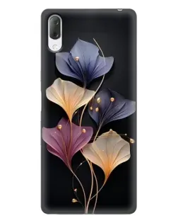 Чехол для Sony Xperia L3 с картинкой «Лиловые цветы грации»