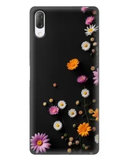 Чехол для Sony Xperia L3 с картинкой «Цветочная композиция»
