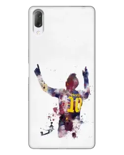 Чехол для Sony Xperia L3 с картинкой «Акварельный Месси Барселона» Чехол для Sony Xperia L3 с картинкой «Акварельный Месси Барселона»