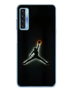 Чехол для TCL 20L Plus с картинкой «Jordan Gradient Logo»