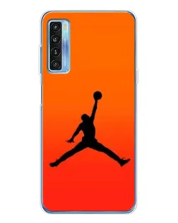Чехол для TCL 20L Plus с картинкой «Jordan Sunset»