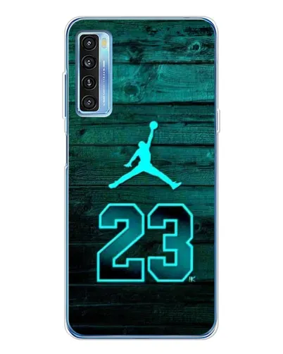 Чехол для TCL 20L Plus с картинкой «Jordan Cyan 23» Чехол для TCL 20L Plus с картинкой «Jordan Cyan 23»