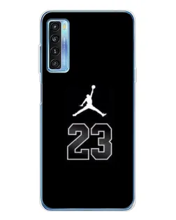 Чехол для TCL 20L Plus с картинкой «Jordan Flight 23»