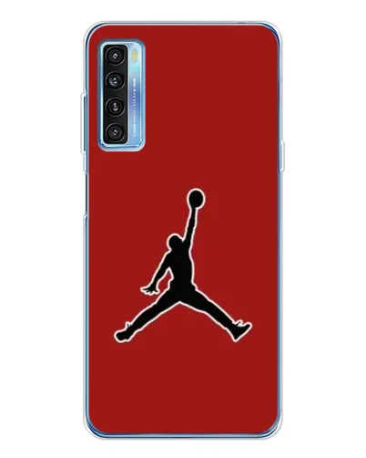 Чехол для TCL 20L Plus с картинкой «Jordan Red Back» Чехол для TCL 20L Plus с картинкой «Jordan Red Back»