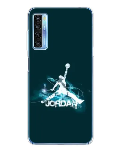 Чехол для TCL 20L Plus с картинкой «Jordan Blue Fire» Чехол для TCL 20L Plus с картинкой «Jordan Blue Fire»